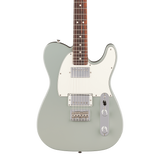 Front of Fender Player II Telecaster HH Rosewood Cactus Gray.