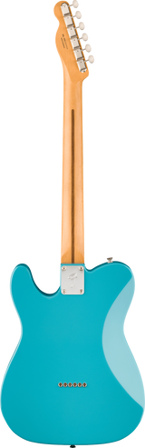 Back of Fender Player II Telecaster HH Rosewood Fingerboard Aquatone Blue.
