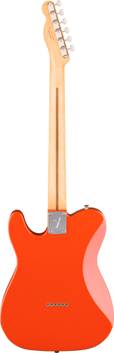 Back of Fender Player II Telecaster HH Rosewood Rallye Orange.