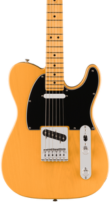 Front of Fender Player II Telecaster Maple Fingerboard Butterscotch Blonde.