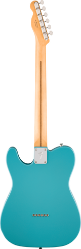 Back of Fender Player II Telecaster Rosewood Fingerboard Aquatone Blue.