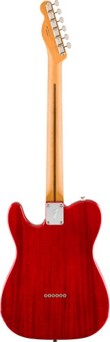 Back of Fender Player II Telecaster Rosewood Fingerboard Transparent Cherry.