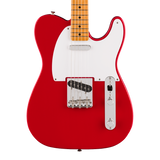 Front of Fender Vintera III Late '50s Telecaster Maple Dakota Red.