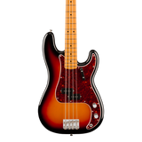Front of Fender Vintera III Late '60s Precision Bass Maple 3-Color Sunburst.