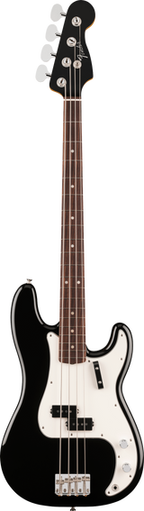 Full frontal of Fender Vintera III Late '60s Precision Bass Rosewood Black.