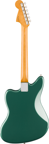 Back of Fender Vintera III Mid '60s Jaguar Rosewood Sherwood Green Metallic.