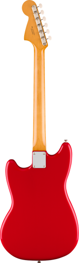 Back of Fender Vintera III Mid '60s Mustang Rosewood Dakota Red.