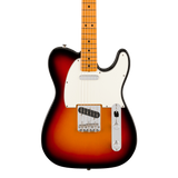 Front of Fender Vintera III Mid '60s Telecaster Maple 3-Color Sunburst.