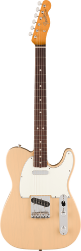 Full frontal of Fender Vintera III Mid '60s Telecaster Rosewood Vintage Blonde.