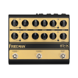 Top of Friedman IR-X Dual Tube Preamp and DI.