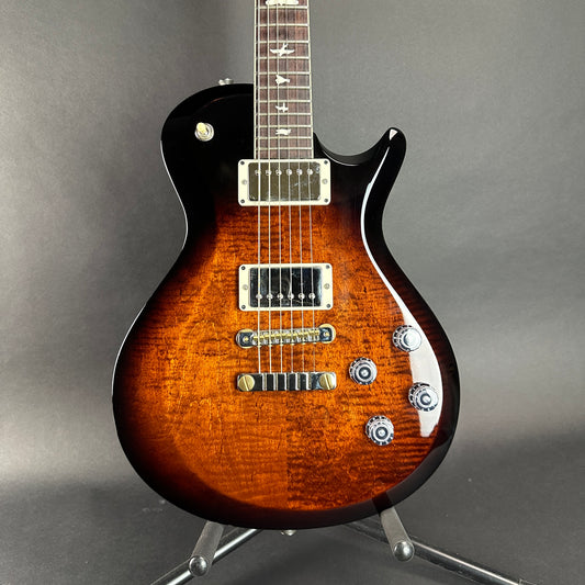 Front of body of Used PRS S2 McCarty Singlecut Smokeburst.