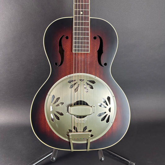 Front of Used Gretsch G9241 Resonator.