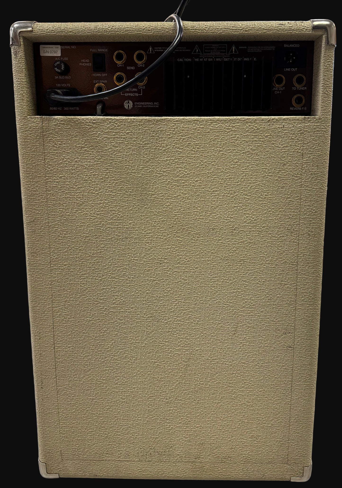 Used SWR California Blonde Acoustic Combo Amplifier TSS6365