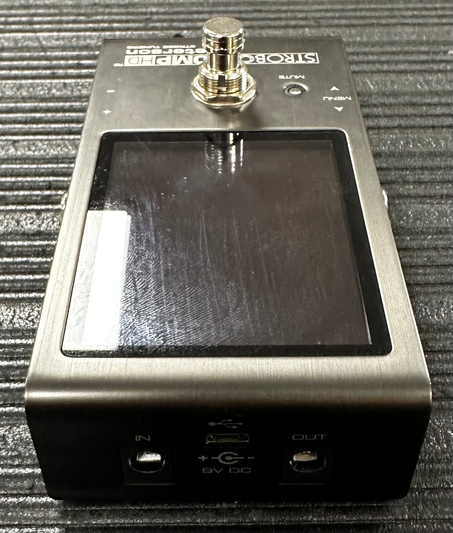Back view of Used Peterson Strobostomp Strobe Tuner Pedal