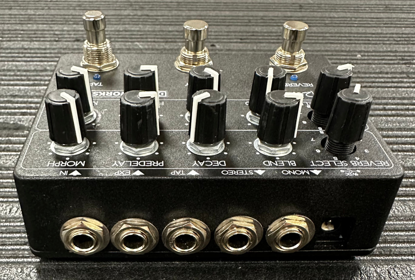 Back view of Used Keeley Delay Workstation Delay/Reverb Pedal