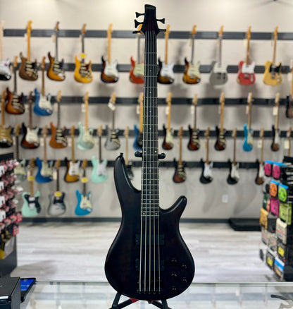 Full shot of Used Ibanez Gio GSR205 Bass  Brown TSS3997