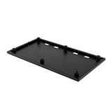 Vertex By Gator Tour Compact 23" x 13" Pedalboard flipped.