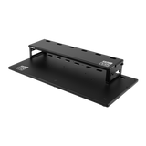 Right angle of Vertex By Gator Tour Compact 27" x 13" Pedalboard & Riser.