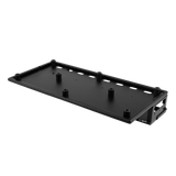 Vertex By Gator Tour Compact 27" x 13" Pedalboard & Riser flipped.