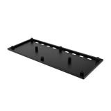 Vertex By Gator Tour Elite 31" x 13" Pedalboard flipped over.
