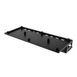Bottom of Vertex By Gator Tour Elite 31" x 13" Pedalboard & Riser.