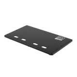 Back right angle of Vertex By Gator Travel Lite 17 x 10 Pedalboard.