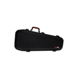 Front of Gator Patent Pending TSA Molded Plastic Case for Headless guitars by Ibanez, Strandberg, Aristides, Kiesel.