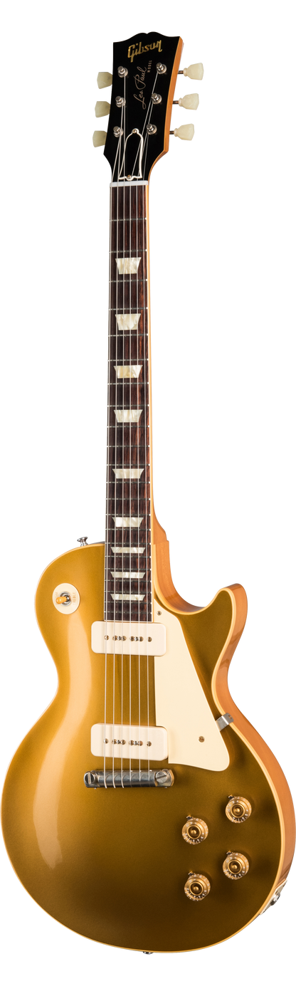 Full frontal of Gibson Custom Shop 1954 Les Paul Gold Top VOS NH.
