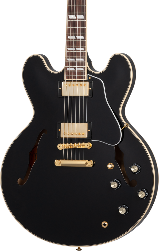 Front of Gibson ES-345 Ebony.