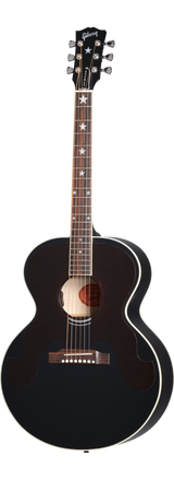 Full frontal of Gibson Everly Brothers J-180 Ebony.