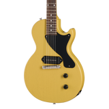 Front of Gibson Les Paul Junior TV Yellow.