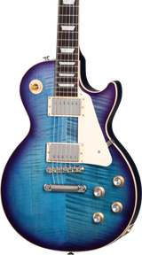 Front of Gibson Les Paul Standard 60s Figured Top Blueberry Burst.