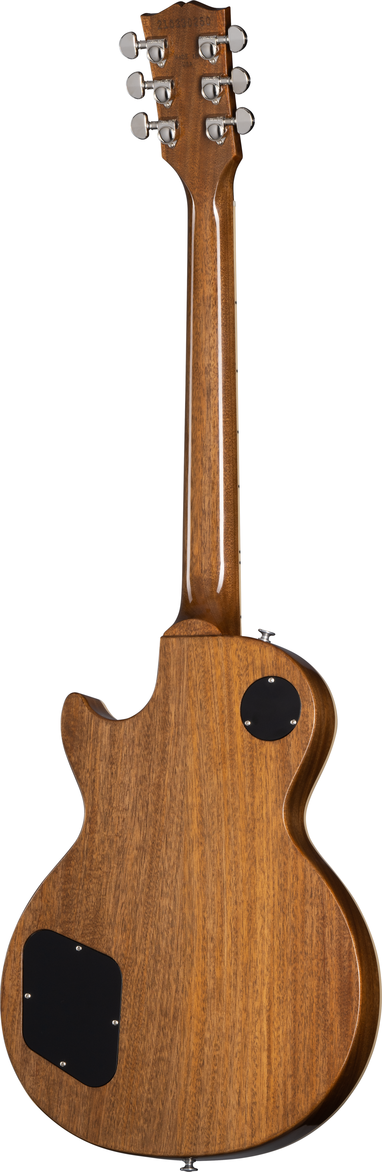 Back of Gibson Les Paul Standard 60s Plain Top Ebony Top.