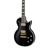 Front of Gibson Les Paul Supreme Ebony.