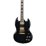 Front of Gibson SG Supreme Ebony.