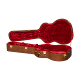 Gibson Small-Body Acoustic Original Hardshell Case Brown open.