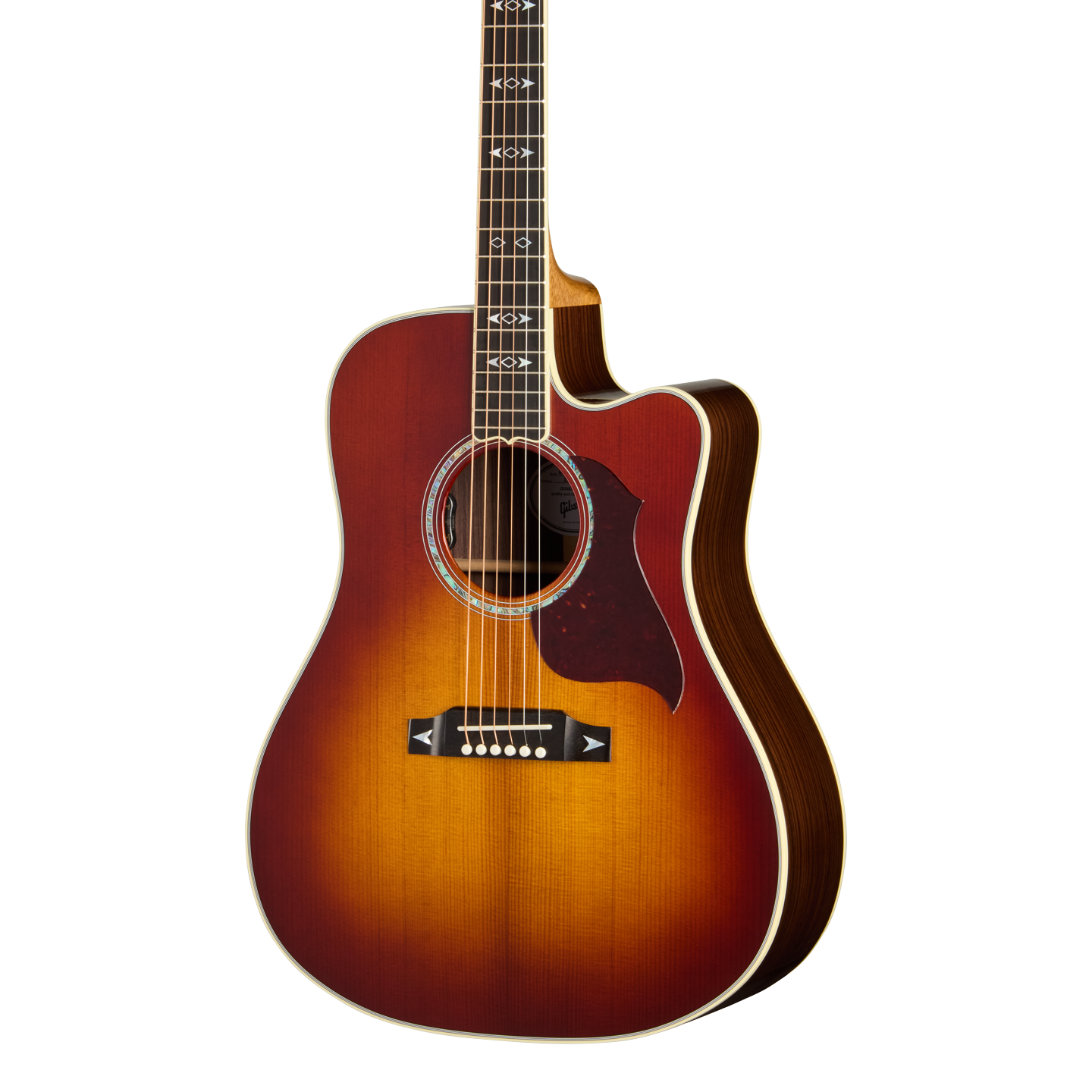 Gibson Songwriter Recording Artist EC Rosewood Burst w/case – Tone