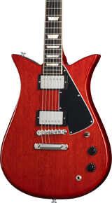 Front of Gibson Theodore Standard Vintage Cherry.