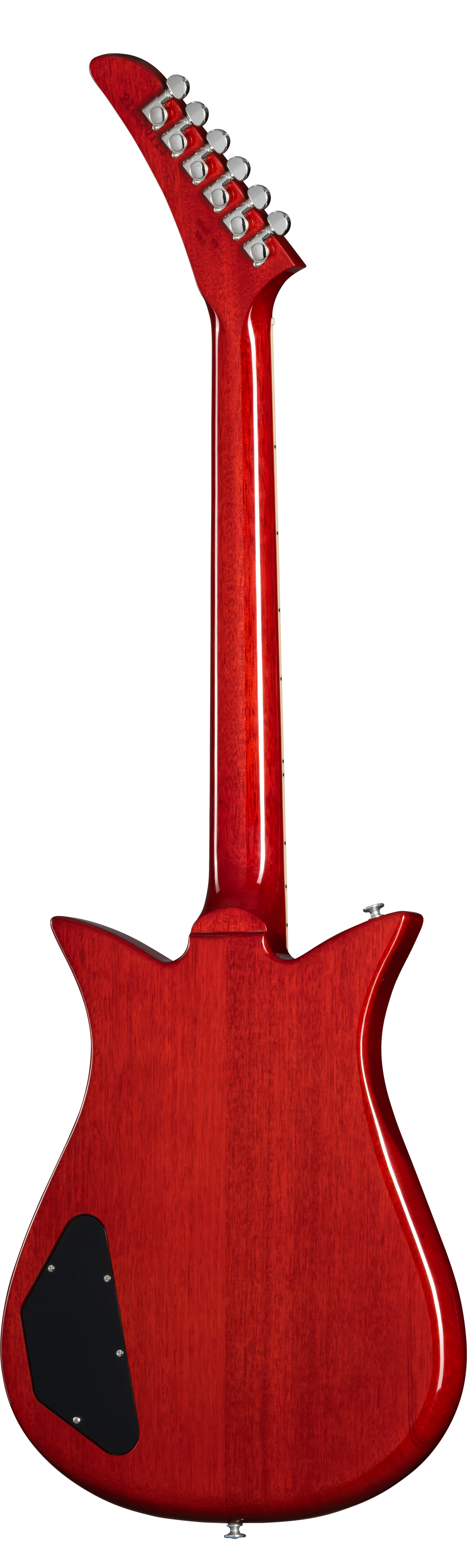 Back of Gibson Theodore Standard Vintage Cherry.