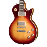 Front of Gibson USA Les Paul Standard 60s Faded Vintage Bourbon Burst.