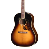 Front of Gibson 1936 Advanced Jumbo Heavy Aged Vintage Sunburst.