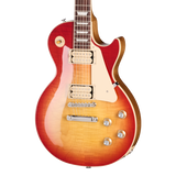Front of Gibson Les Paul Standard 60s Double Trouble Vintage Cherry Sunburst Gloss.