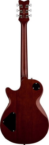 Back of Gretsch Electromatic Jet Dark Cherry Metallic.