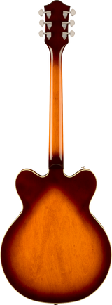 Back of Gretsch G2622 Streamliner Center Block Double-Cut w/V-Stoptail Forge Glow.