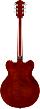 Back of Gretsch G2622T Streamliner Center Block Double Cut w/bigsby Arctic Blue.