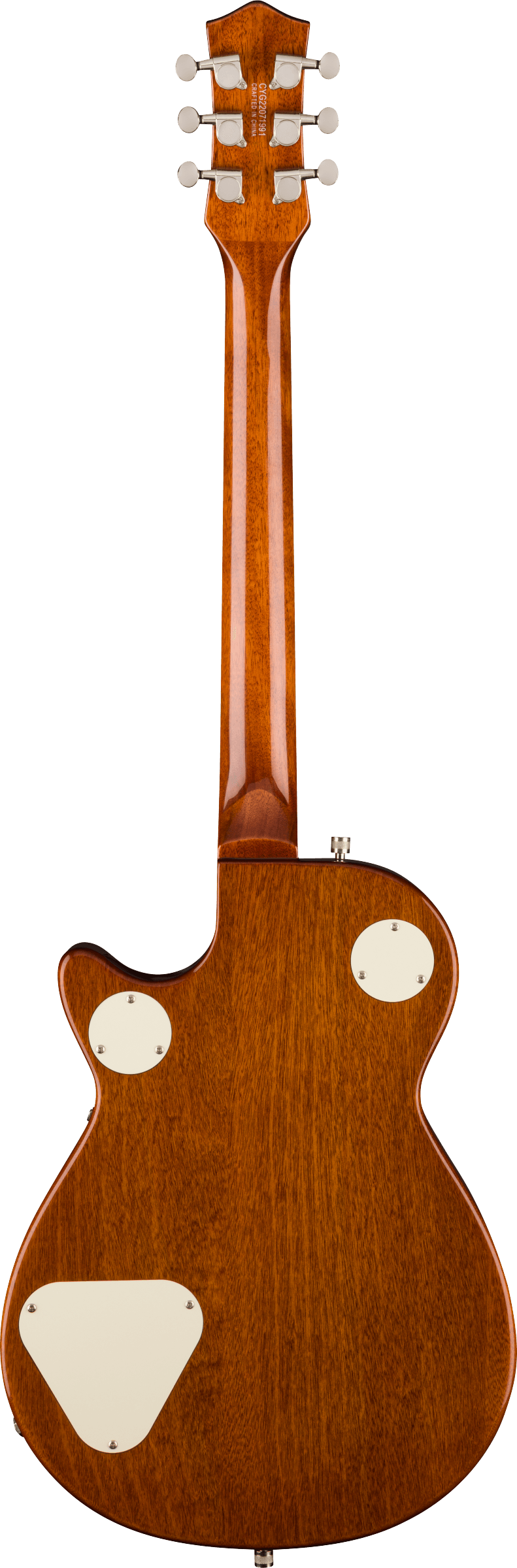 Back of Gretsch G5210T-P90 EMTC JET TWO 90 PETROL.