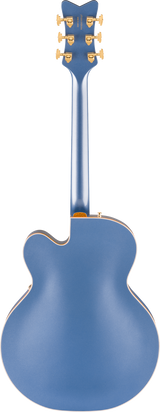 Back of Gretsch Professional Falcon Hollowbody Cerulean Smoke.