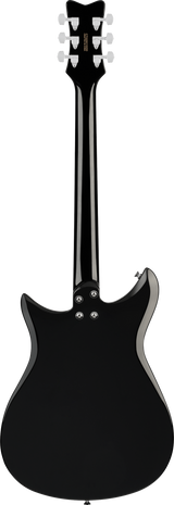 Back of Gretsch Streamliner CVT Laurel Jet Black.