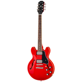 Full frontal of Epiphone ES-339 Cherry.