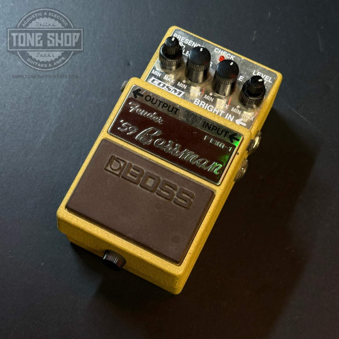 Used Boss FBM-1 '59 Bassman Overdrive TSU23590 – Tone Shop Guitars